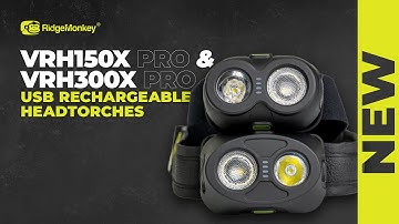The NEW VRH150X Pro and VRH300X Pro Head Torches | Carp Fishing