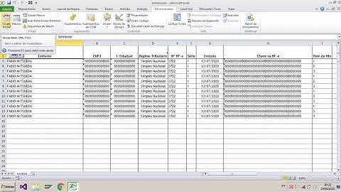 Importação XML NF-e Excel VBA