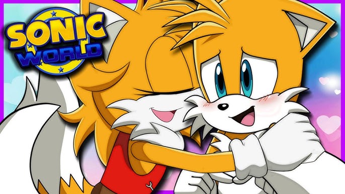 AMY CATCHES SONIC AND SALLY KISSING! - Sonic Plays Sonic World (FT Tails) 