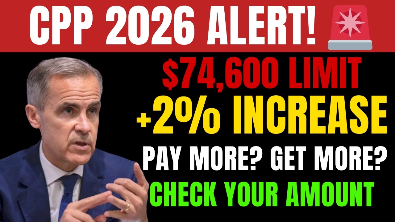 Пенсионный план Канады (CPP) 2026: лимит 74 600 долларов США + увеличение на 2% — сколько вы запл...