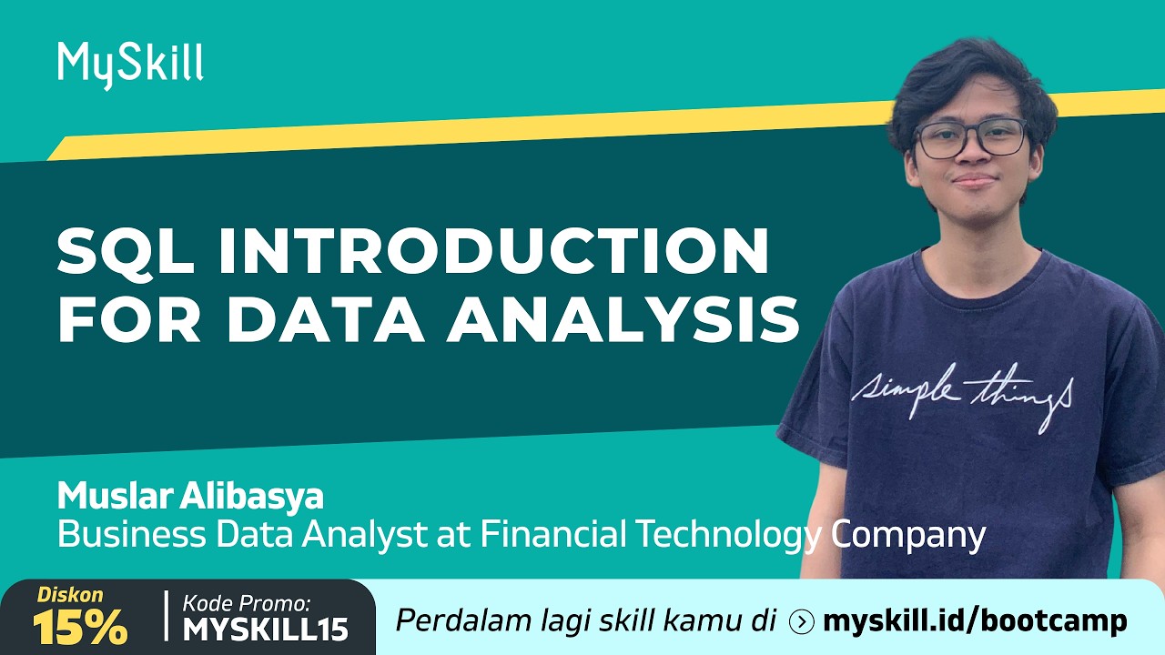 Short Class SQL Introduction for Data Analysis | MySkill - YouTube