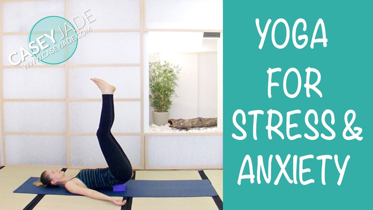 Yoga For Stress And Anxiety 20 Minute Yoga Class YouTube