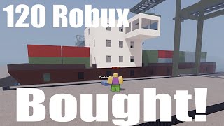 The Buying Of The Container Ship || Roblox || Sail And Sink Simulator screenshot 4