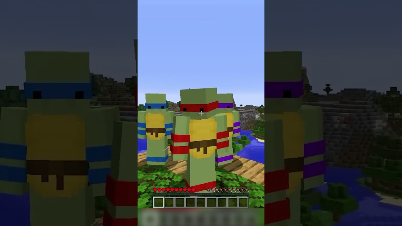 POV: You can TURN into ANY player #minecraftmemes