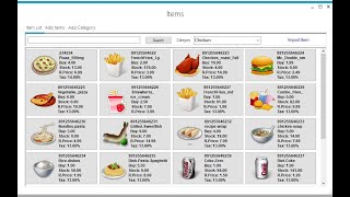 Restaurant POS Win - RPW User Guide winform restpos - C# Winform SQL
