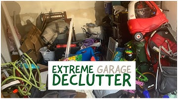 EXTREME GARAGE DECLUTTER 2022/ Garage clean with me