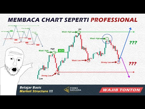 Cara Professional Membaca Market Structure Agar Tidak Gampang Kena Prank || Basic Price Action
