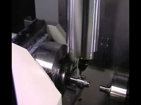 STAMA - MC 726 MT  Mill Turn 5 axis Machine Demonstration Part (UMA srl)