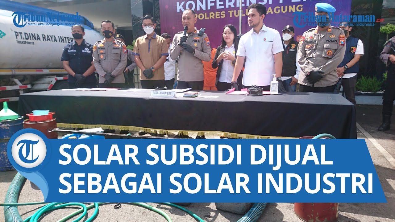 12.000 Solar Subsidi Dijual Sebagai Solar Industri