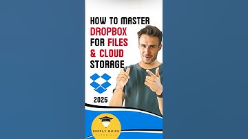 How to Master Dropbox for File & Cloud Storage 2025 Simply Quick Tutorial Mobile