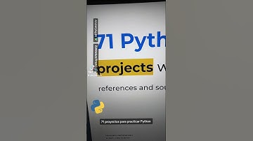 71 proyectos para practicar Python