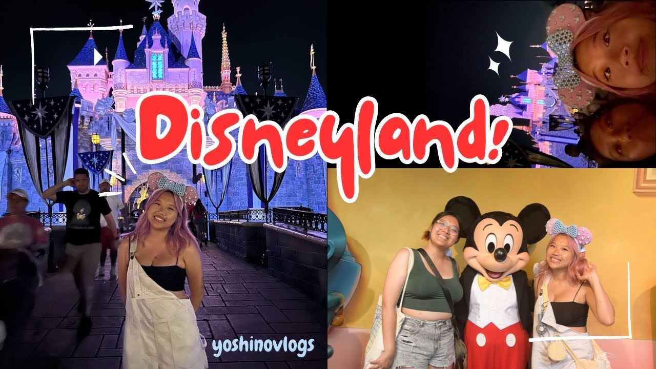 i got pushed at disneyland??? | yoshinovlogs