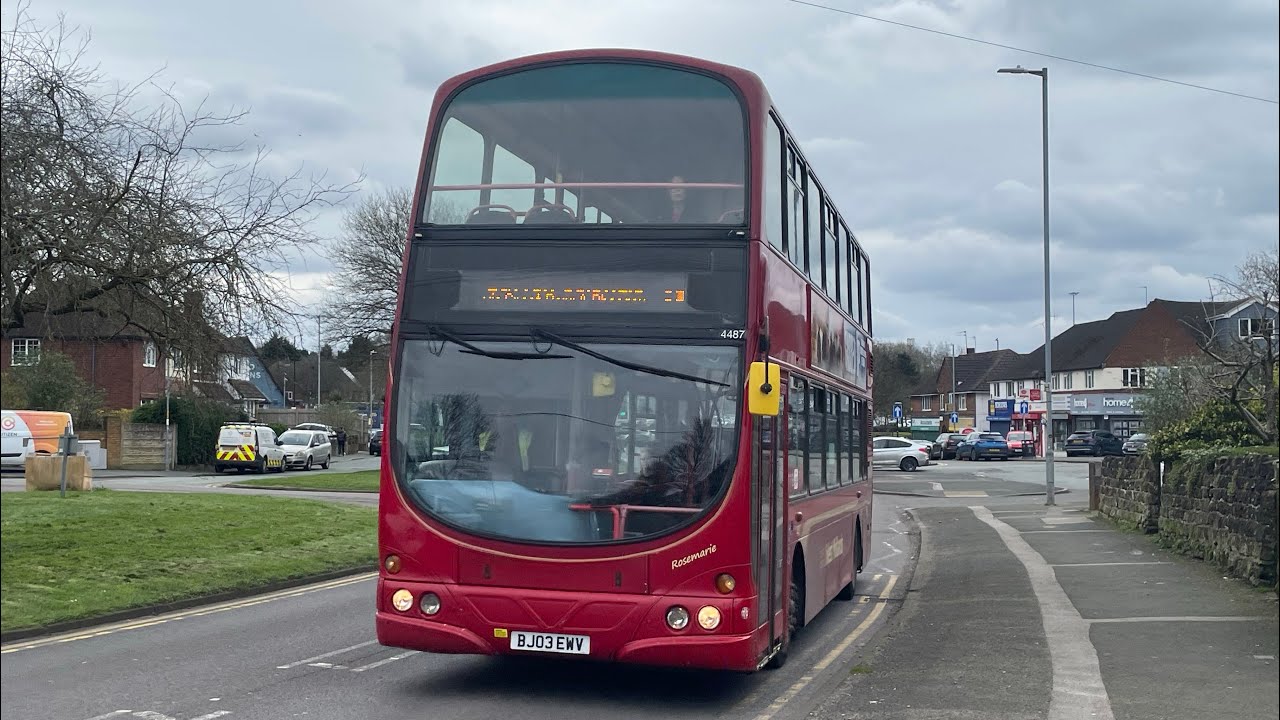 Nice ZF, Thrash + Kickdowns | 4487 BJ03 EWV | B7TL Gemini 1 | NatEx West Mids | (zf/€3)