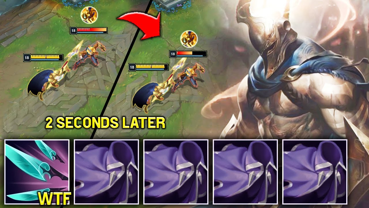 I created an unlimited stun combo with this Pantheon build (SPAM W IN FIGHTS)