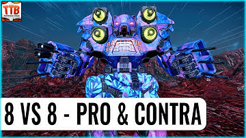 My thoughts on the whole 8vs8 event and player feedback! - Kodiak - Mechwarrior Online