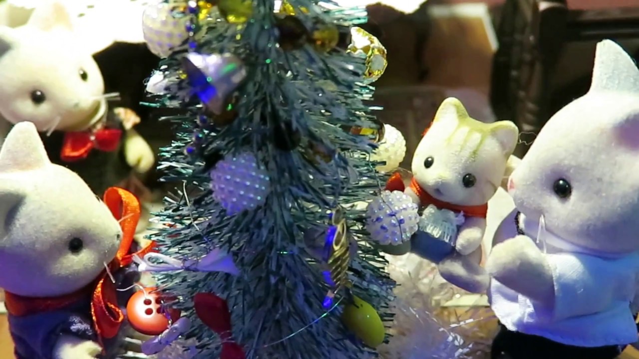 НОВЫЙ ГОД В КУКОЛЬНОМ ДОМИКЕ//Сильваниан Фемилис//New year in the ...