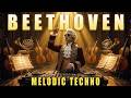 Melodic Techno Beethoven - Relaxing for Study Music | Focus, Concentration & Productivity
