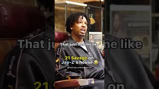 21 Savage was like Damn was when he was at Jay-Z's House #shorts #21savage