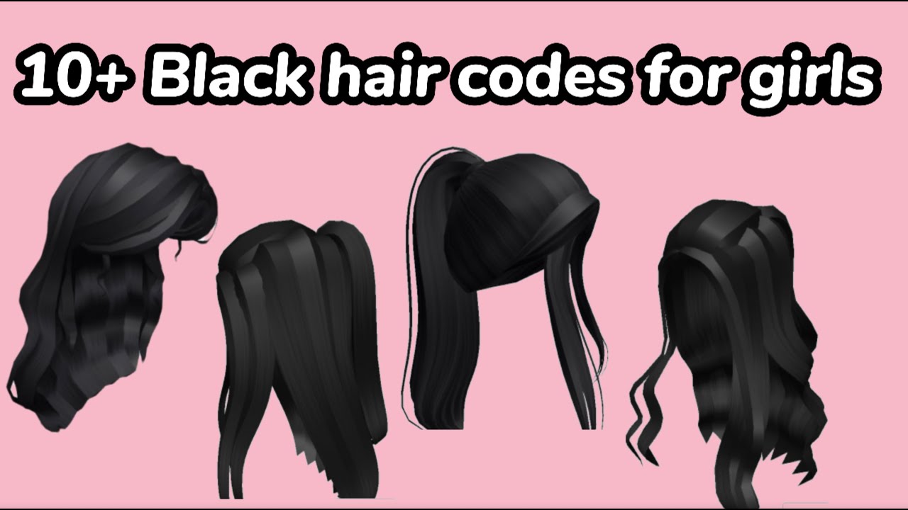 10+ Black Aesthetic/Preppy Hair codes + links for Girls for Bloxburg ...