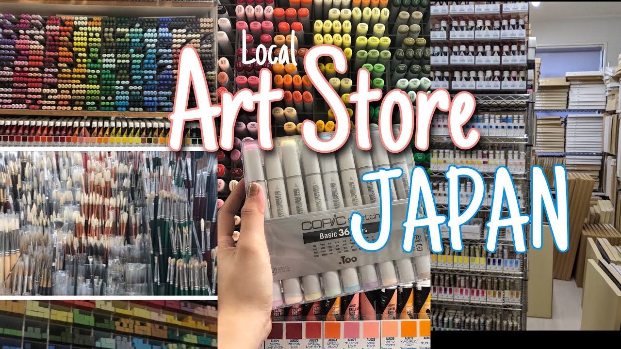 Stationery and art supplies in Japan are next level 🤯🌈 #japantiktok