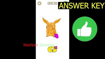 Braindom Draw Puzzle Sketch LEVEL 342 Answer