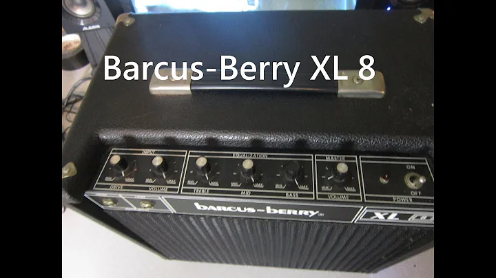 Barcus Berry XL 8 Vintage 70's Guitar Amp