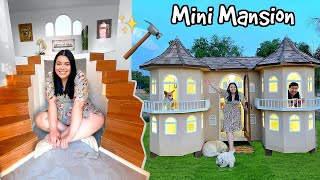 We Built a Mini Mansion! Final Reveal..Turning my House Miniature Pt 2/2