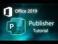 Microsoft Publisher 2019 - Full Tutorial for Beginners in 12 MINS!