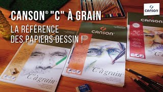 Rouleau papier C à grain® 180gr de Canson - Creastore