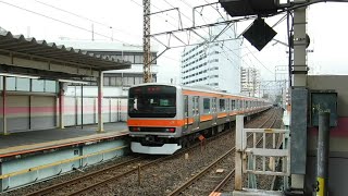 武蔵浦和駅　武蔵野線E231系　発車