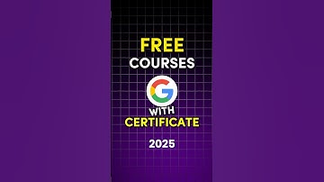 FREE Courses by Google 2025 #shorts #google