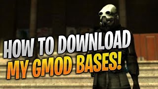 How To Download My Garrys Mod Base Dupes!