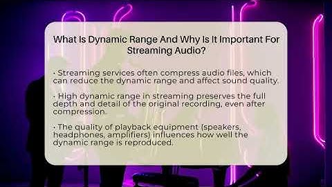 What Is Dynamic Range And Why Is It Important For Streaming Audio? - Audio Gear Insider
