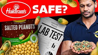 HALDIRAMS SALTED PEANUTS LAB TEST REPORT || SAFE ?? #health #fitness #review