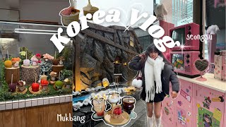 KOREA VLOG: Seongsu, Olive Young , Candy Apple, Korean BBQ Mukbang & Gelato screenshot 5