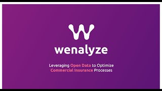 Meet Wenalyze: Open Data Analytics for the Insurance and Banking industries