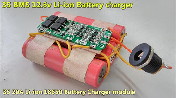 3S 12.6V Cell Li-ion 18650 Battery - 20A BMS Protection charger PCB module Board -Low cost-POWER GEN