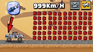 😎EVERY VEHICLE FUEL BOOST TEST⛽ Hill Climb Racing 2