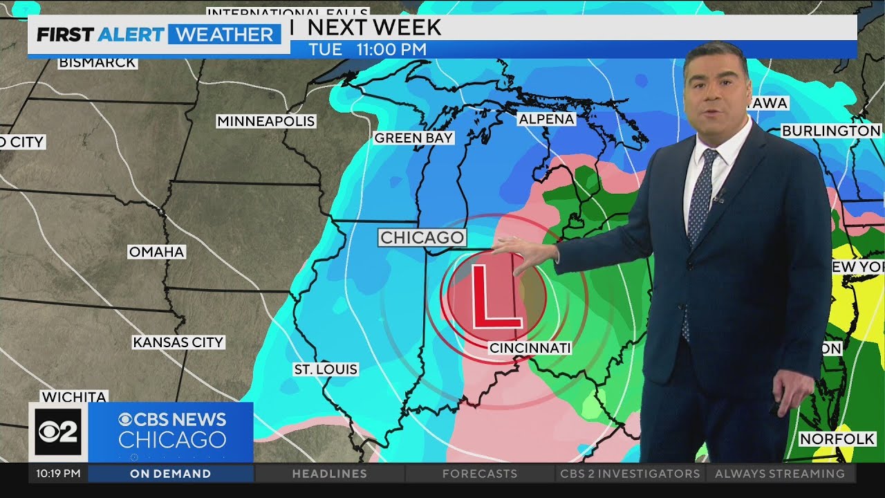 Chicago First Alert Weather: Winter storm coming next week? - YouTube