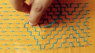 Hand embroidery, nokshi katha stitch part-3,নকশিকাঁথা, নকশিকাঁথা সেলাই