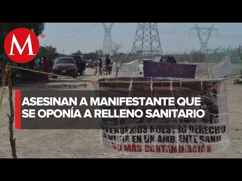 Asesinan a manifestante que se oponía a relleno sanitario en Atitalaquia