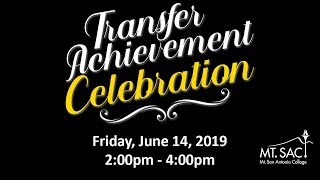 Transfer Achievement Celebration