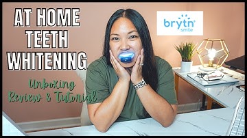 AT-HOME TEETH WHITENING | BRYTN SMILE UNBOXING REVIEW TUTORIAL | EASY DIY | Bianca Figz