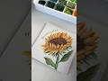 Sunflower painting part 2