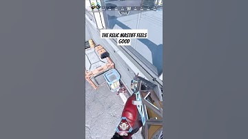 Apex Legends: The relic mastiff feels good #shorts