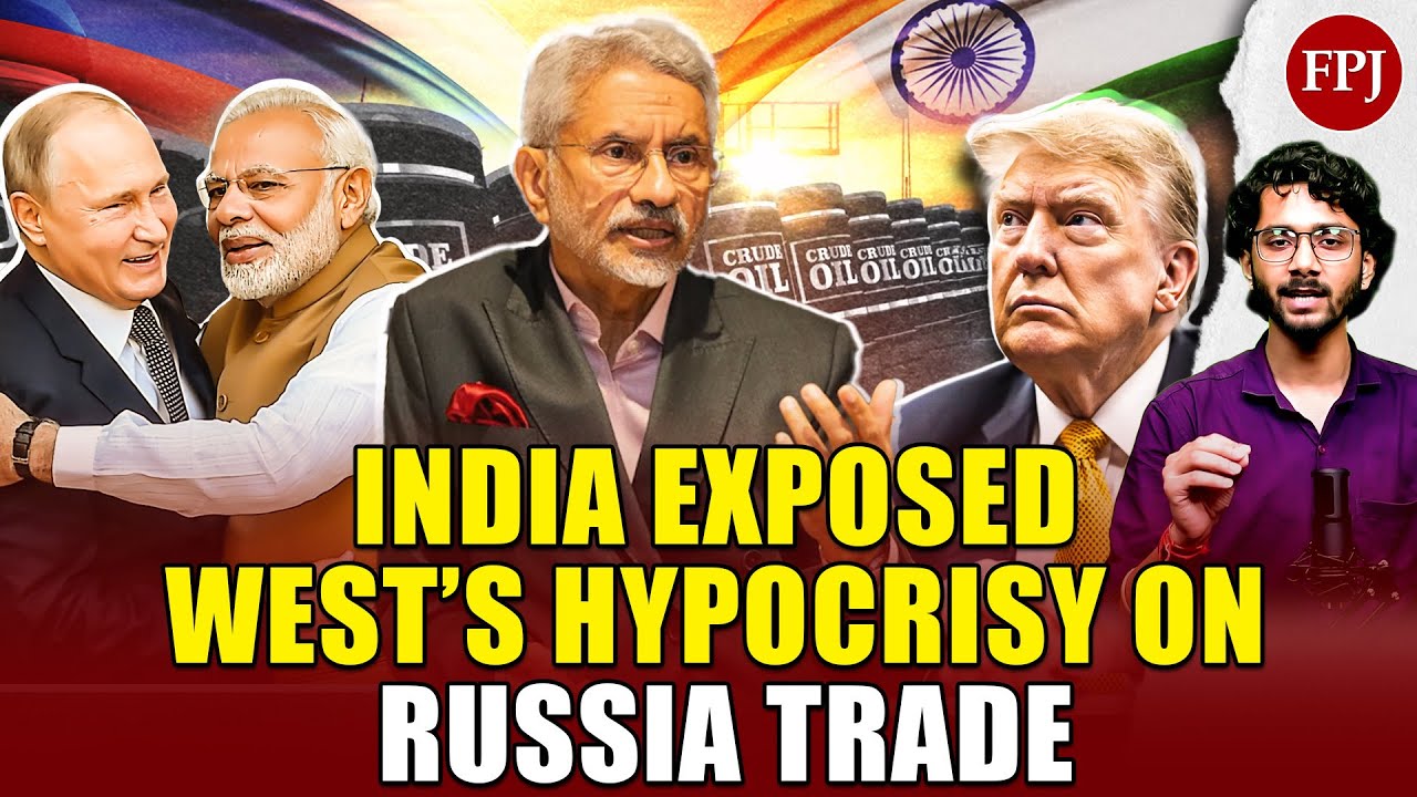 Trump & Europe’s Double Standards EXPOSED | MEA Slams West Over Russia Oil Trade