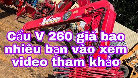 Báo giá cẩu UNIC 260  3 khúc xịn sò Thủy lực Long Chăm Đ T 0913 484 116