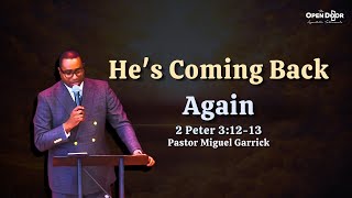 Pastor Miguel Garrick • Sunday Morning Worship • April 12th, 2026