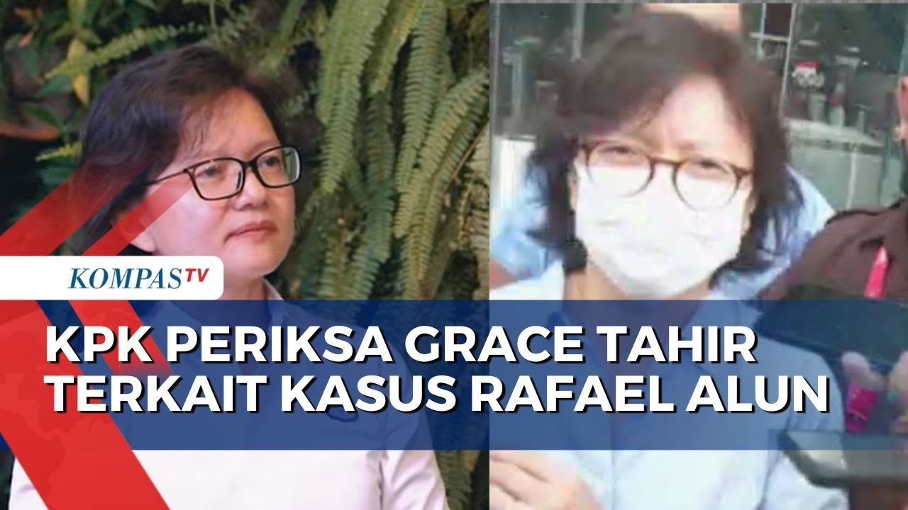 Grace Riady Bungkam Usai Diperiksa KPK Terkait Kasus Rafael Alun - YouTube