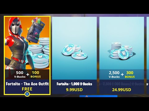 the new ace skin starter pack in fortnite - fortnite logo skin